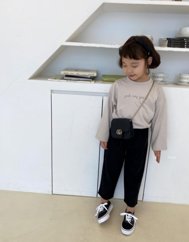 DSAINT - Korean Children Fashion - #Kfashion4kids - Yes Smile Tee - 3