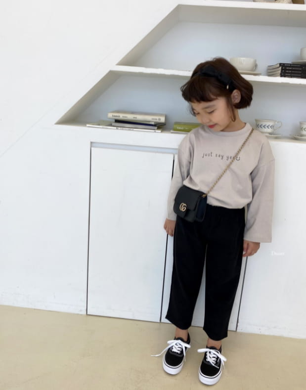 DSAINT - Korean Children Fashion - #Kfashion4kids - Yes Smile Tee - 4