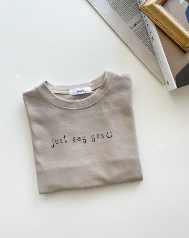 DSAINT - Korean Children Fashion - #Kfashion4kids - Yes Smile Tee - 7