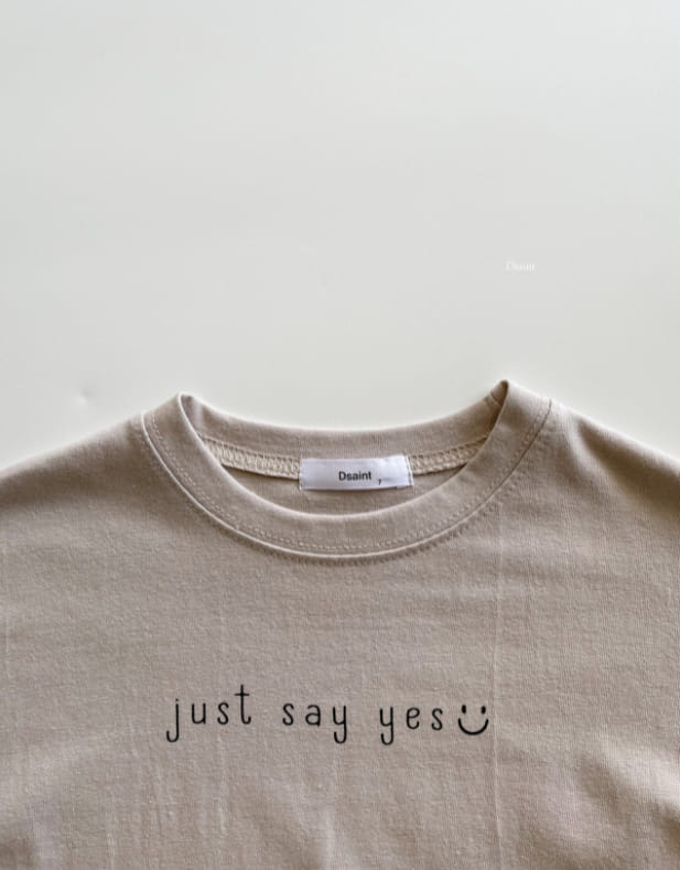 DSAINT - Korean Children Fashion - #Kfashion4kids - Yes Smile Tee - 9