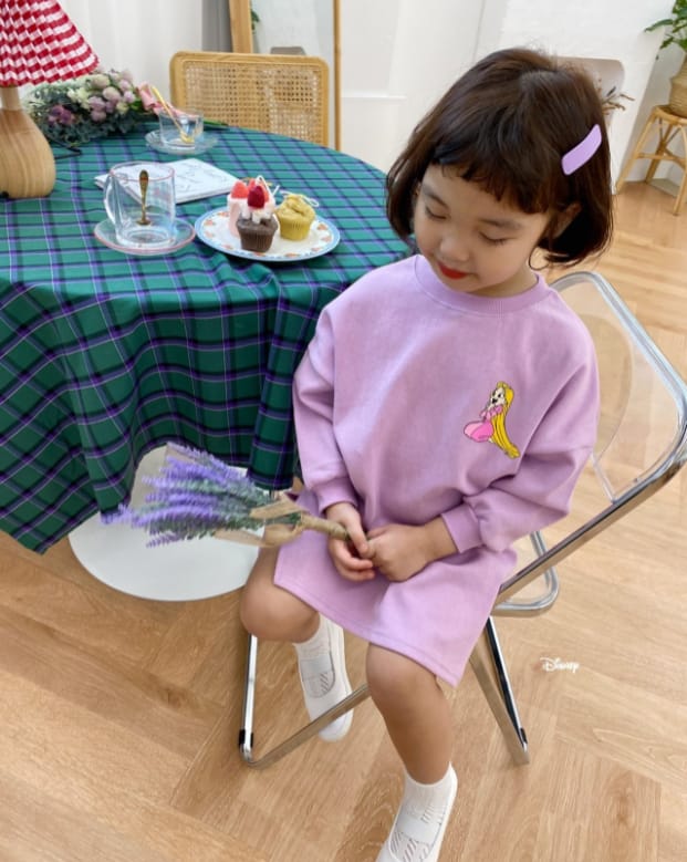 DSAINT - Korean Children Fashion - #Kfashion4kids - Fairy Tale Princess Slit One-piece - 7