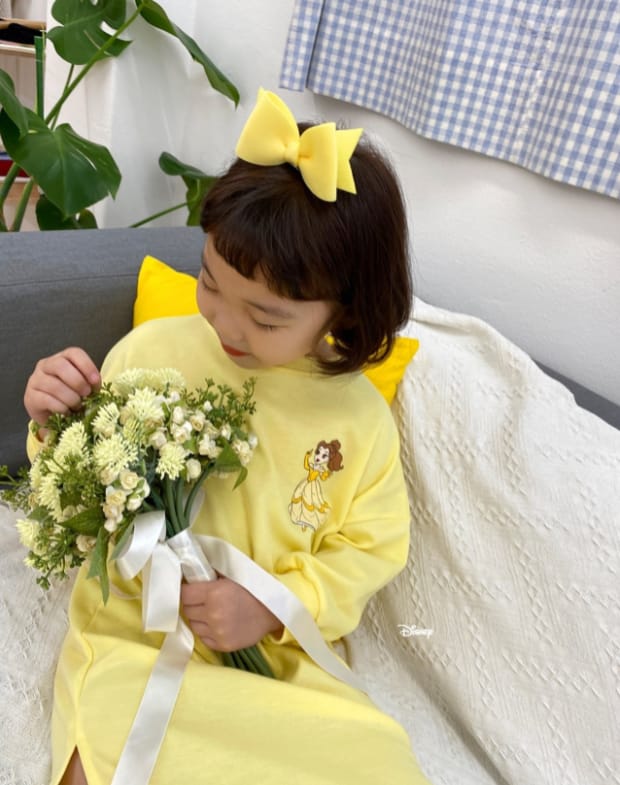 DSAINT - Korean Children Fashion - #Kfashion4kids - Fairy Tale Princess Slit One-piece - 8