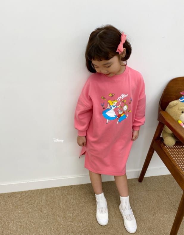 DSAINT - Korean Children Fashion - #Kfashion4kids - Rabbit Elice Slit One-piece - 2