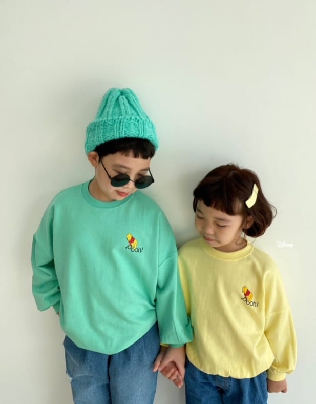 DSAINT - Korean Children Fashion - #Kfashion4kids - Ah Pooh Sweatshirt - 2
