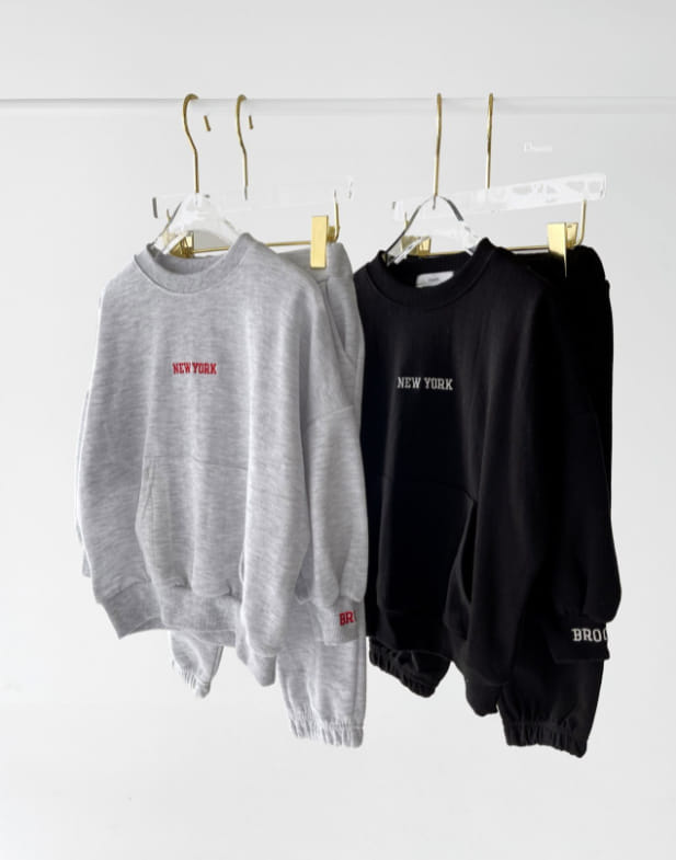 DSAINT - Korean Children Fashion - #Kfashion4kids - NYB Top Bottom Set