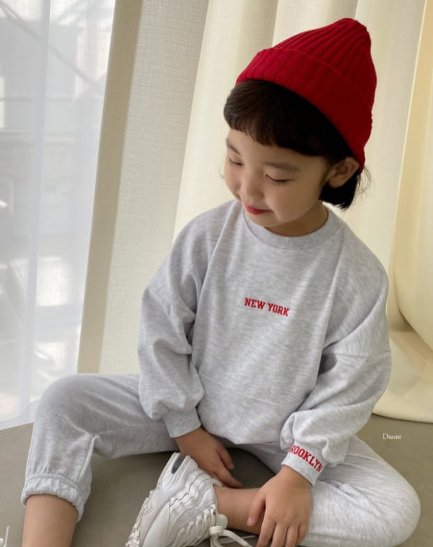 DSAINT - Korean Children Fashion - #Kfashion4kids - NYB Top Bottom Set - 2