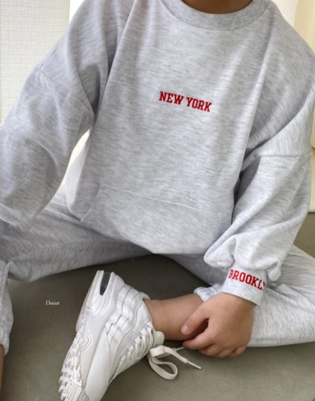 DSAINT - Korean Children Fashion - #Kfashion4kids - NYB Top Bottom Set - 3