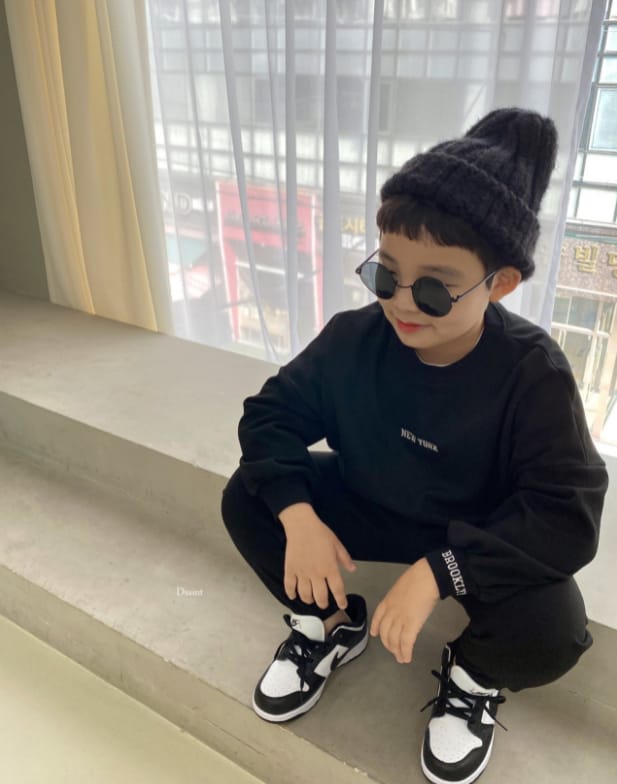 DSAINT - Korean Children Fashion - #Kfashion4kids - NYB Top Bottom Set - 8