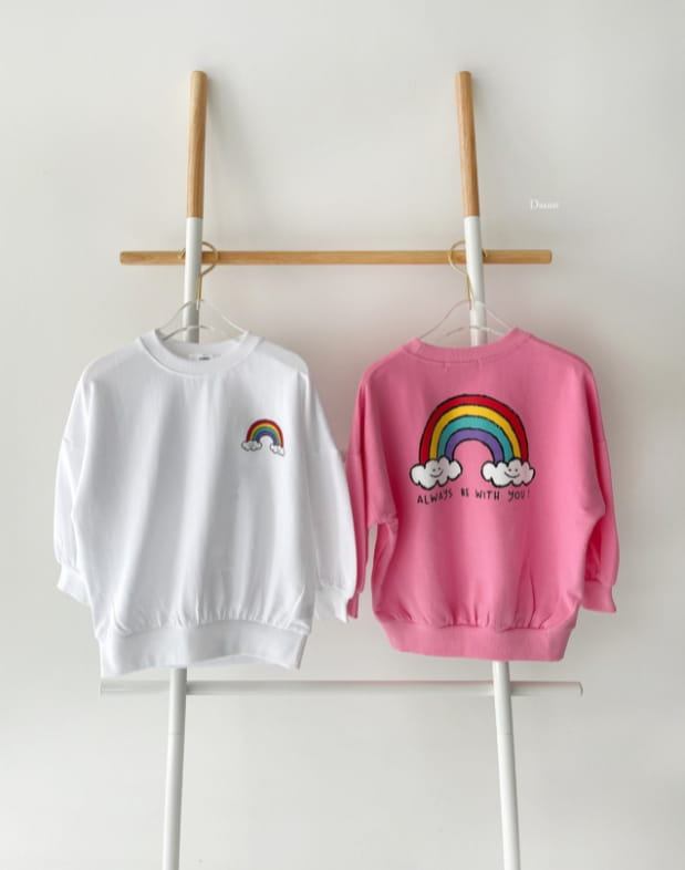 DSAINT - Korean Children Fashion - #Kfashion4kids - Rainbow Sweatshirt