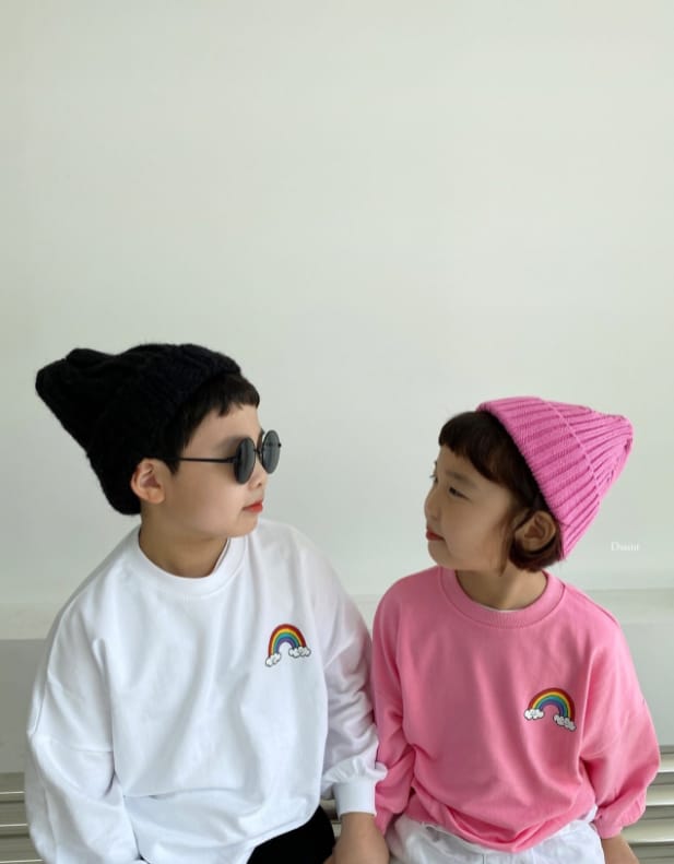 DSAINT - Korean Children Fashion - #Kfashion4kids - Rainbow Sweatshirt - 11