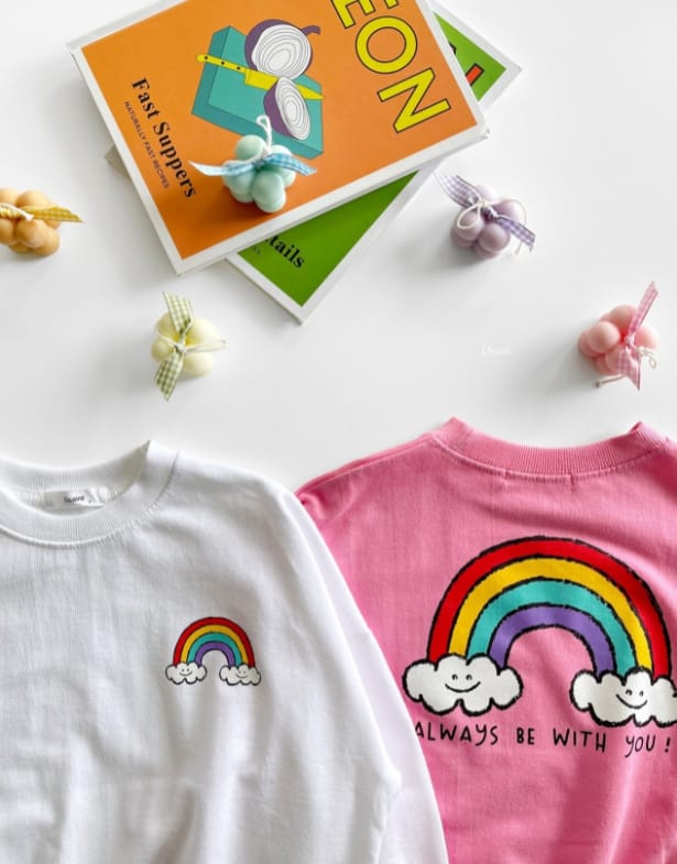DSAINT - Korean Children Fashion - #Kfashion4kids - Rainbow Sweatshirt - 12