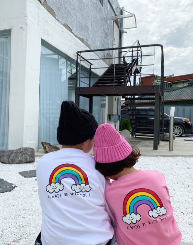 DSAINT - Korean Children Fashion - #Kfashion4kids - Rainbow Sweatshirt - 2