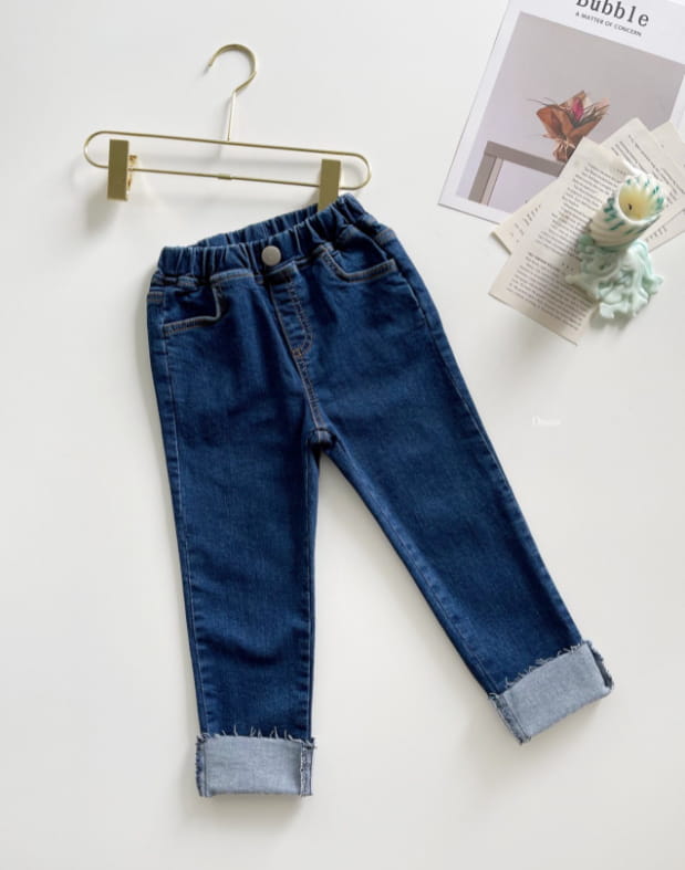 DSAINT - Korean Children Fashion - #Kfashion4kids - Right Now Roll Up Jeans