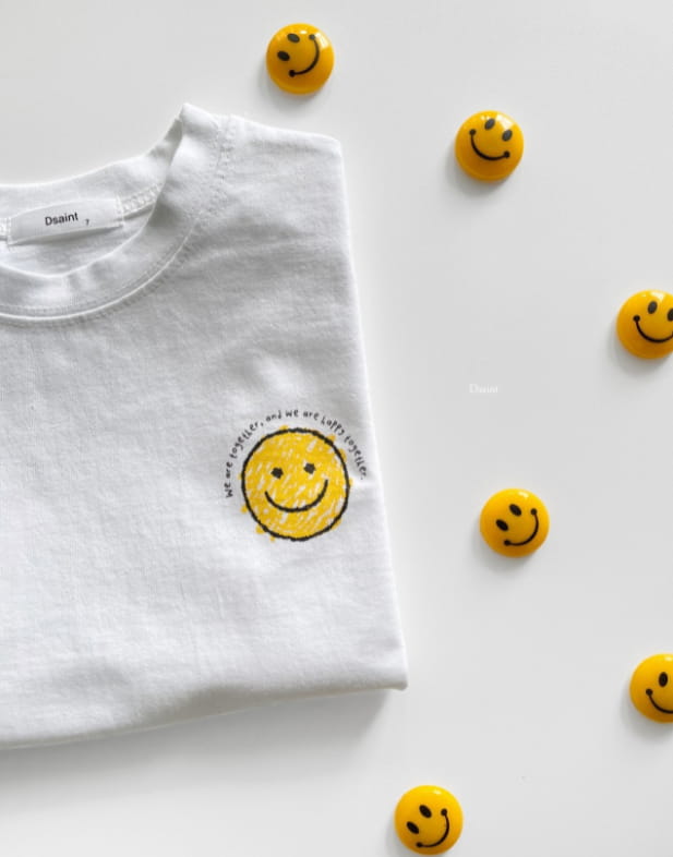 DSAINT - Korean Children Fashion - #Kfashion4kids - Together Smile Tee