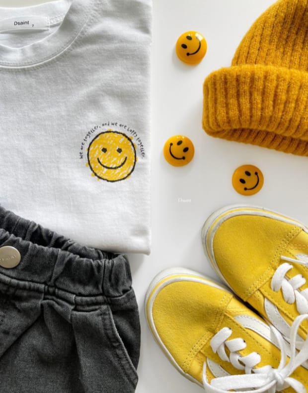 DSAINT - Korean Children Fashion - #Kfashion4kids - Together Smile Tee - 7