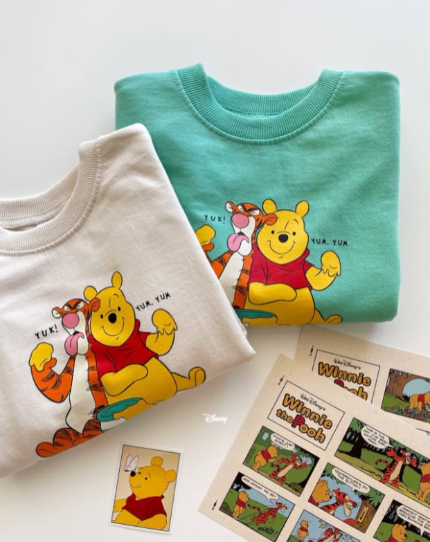 DSAINT - Korean Children Fashion - #Kfashion4kids - Honey Pooh Sweatshirt - 2