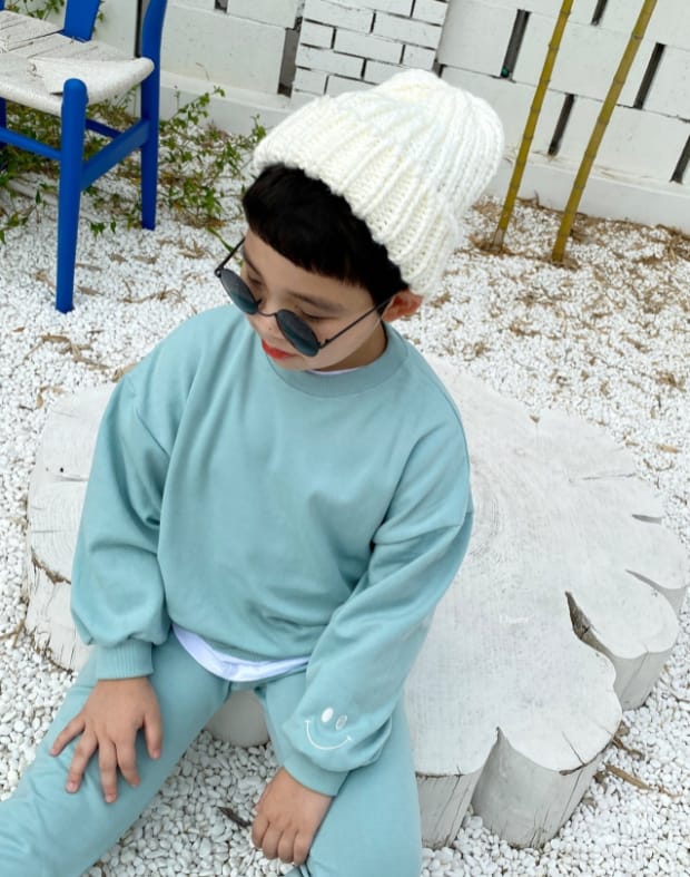DSAINT - Korean Children Fashion - #Kfashion4kids - Smilr Layered Top Bottom Set - 12