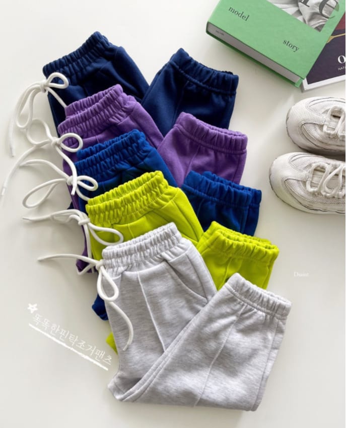 DSAINT - Korean Children Fashion - #Kfashion4kids - Smart Pintuck Jogger Pants