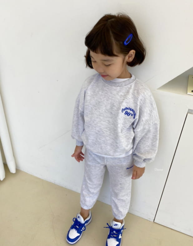 DSAINT - Korean Children Fashion - #Kfashion4kids - Retro 90 Jogger Top Bottom Set - 4