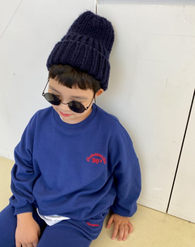 DSAINT - Korean Children Fashion - #Kfashion4kids - Retro 90 Jogger Top Bottom Set - 7