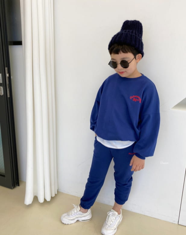 DSAINT - Korean Children Fashion - #Kfashion4kids - Retro 90 Jogger Top Bottom Set - 8