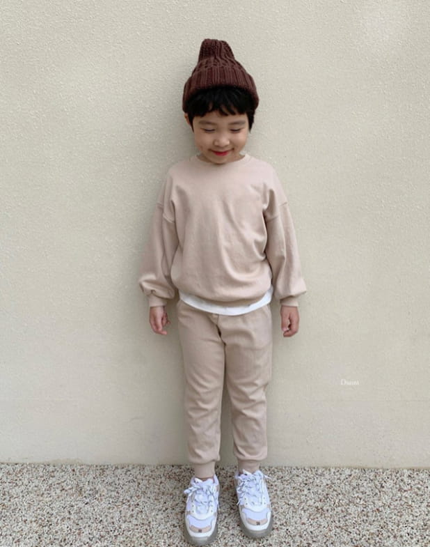 DSAINT - Korean Children Fashion - #Kfashion4kids - Charmed Layered Top Bottom Set - 3
