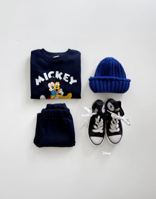 DSAINT - Korean Children Fashion - #Kfashion4kids - Logo Mickey Fluto Top Bottom Set - 11