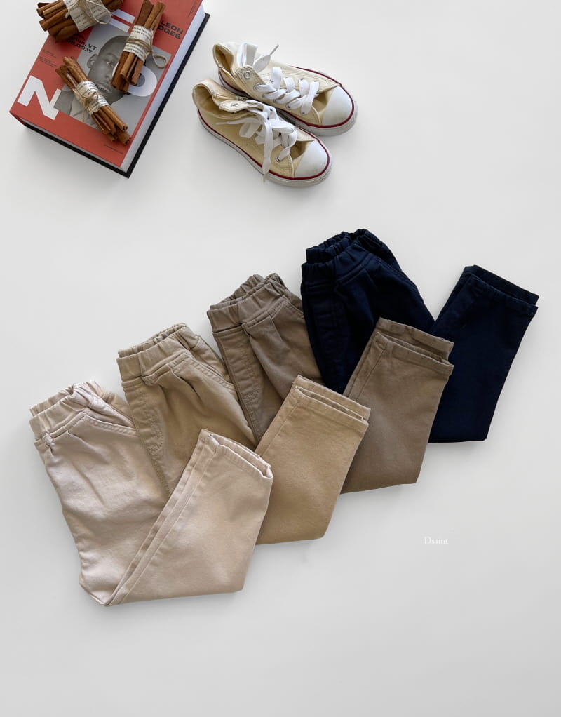 DSAINT - Korean Children Fashion - #Kfashion4kids - Span Straight Baggy Pants