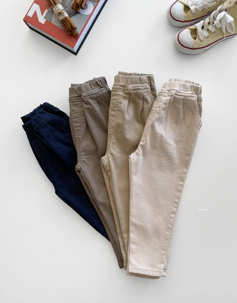 DSAINT - Korean Children Fashion - #Kfashion4kids - Span Straight Baggy Pants - 2