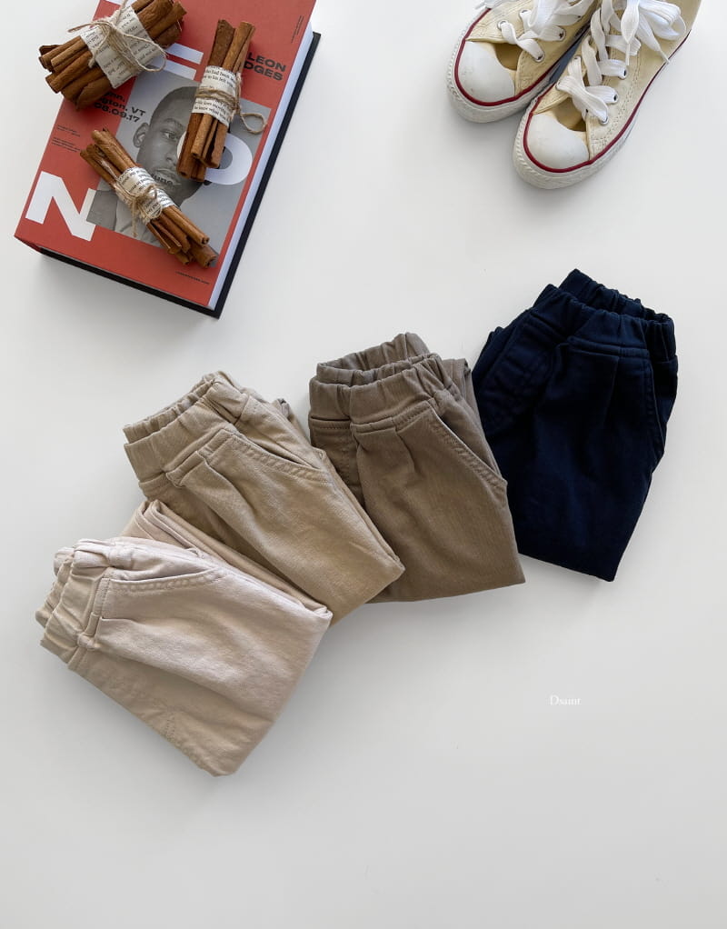 DSAINT - Korean Children Fashion - #Kfashion4kids - Span Straight Baggy Pants - 3