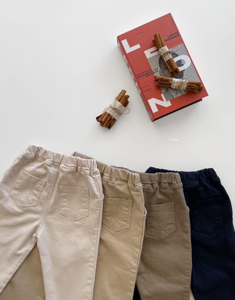 DSAINT - Korean Children Fashion - #Kfashion4kids - Span Straight Baggy Pants - 4