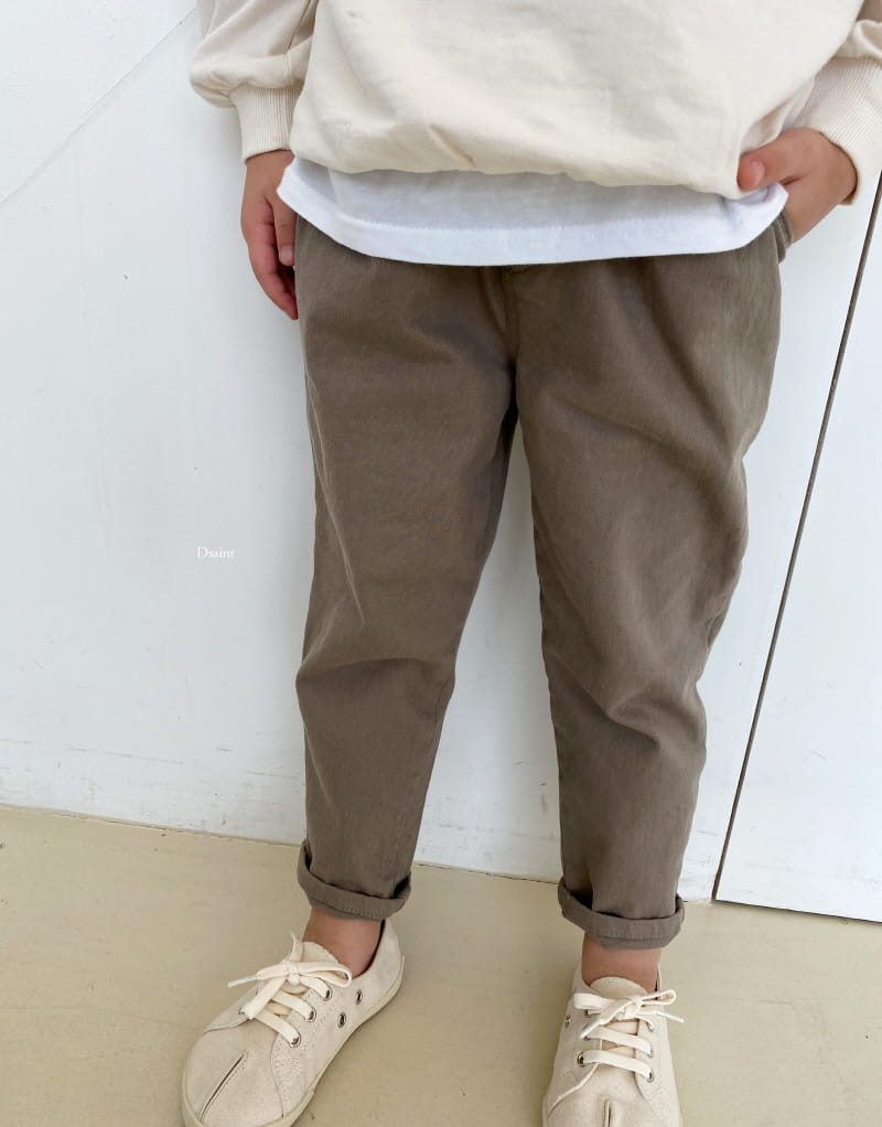 DSAINT - Korean Children Fashion - #Kfashion4kids - Span Straight Baggy Pants - 7