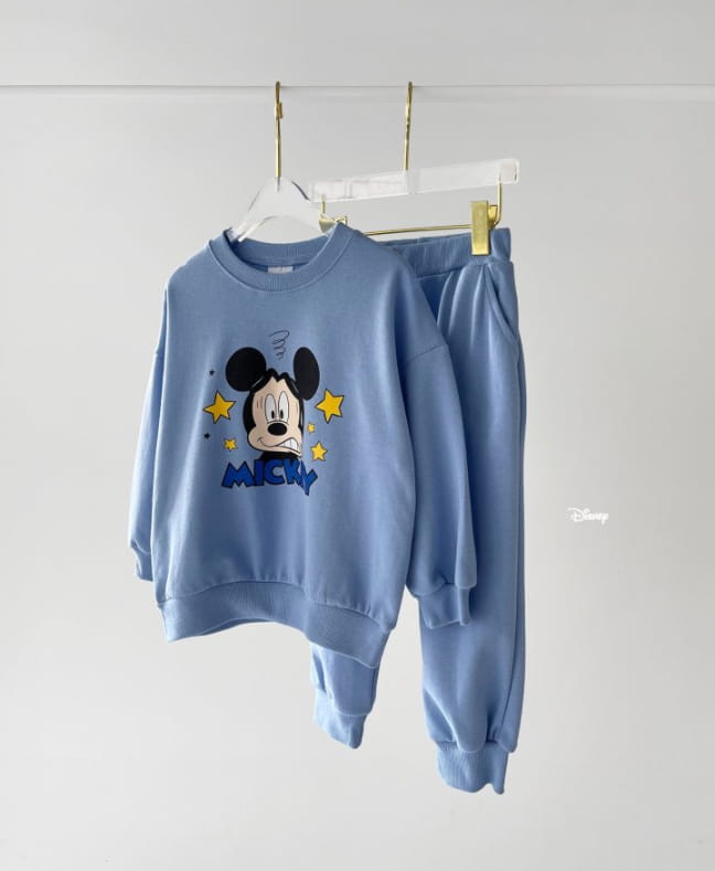 DSAINT - Korean Children Fashion - #Kfashion4kids - Mini Ddiyong Top Bottom Set