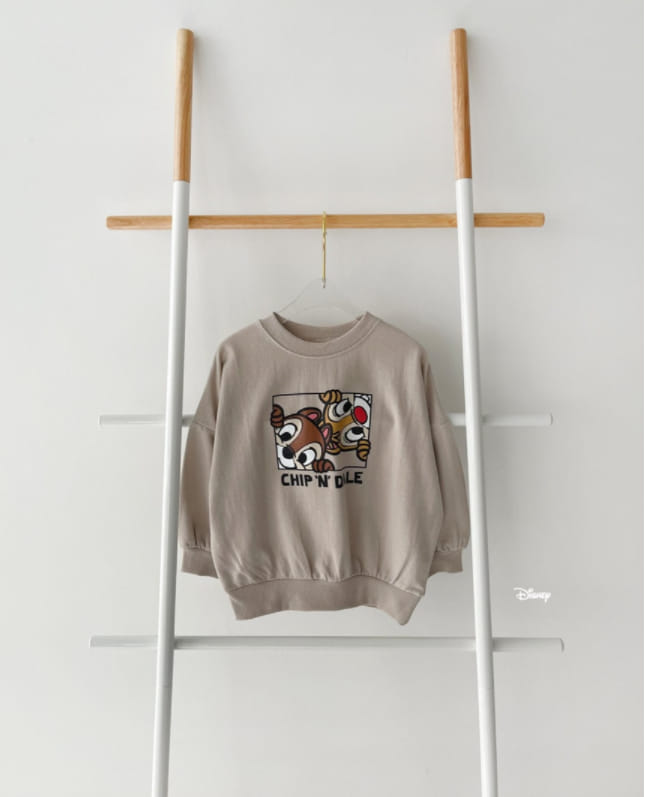 DSAINT - Korean Children Fashion - #Kfashion4kids - Square Chip And Daily Sweatshirt