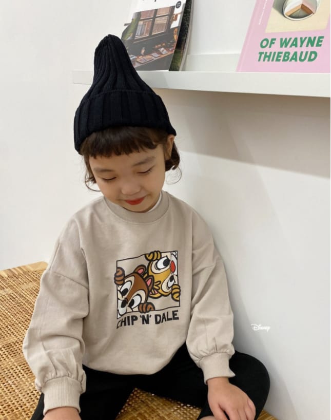 DSAINT - Korean Children Fashion - #Kfashion4kids - Square Chip And Daily Sweatshirt - 2