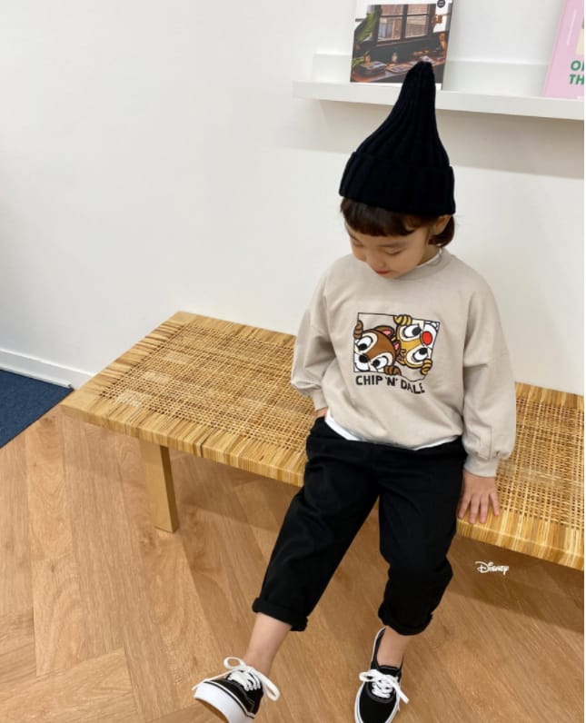 DSAINT - Korean Children Fashion - #Kfashion4kids - Square Chip And Daily Sweatshirt - 3