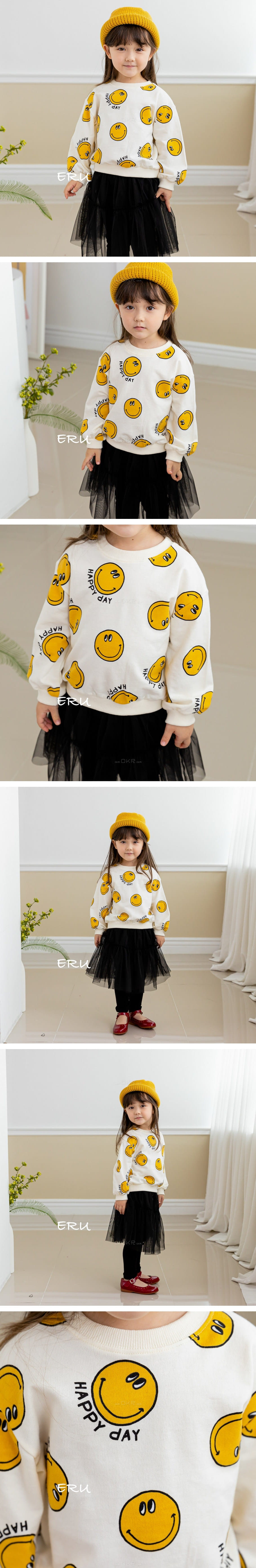 E.RU - Korean Children Fashion - #Kfashion4kids - Smile Tee