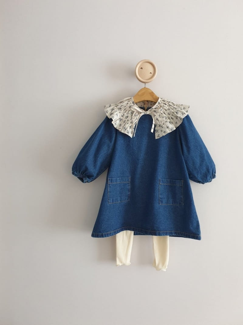 ECLAIR - Korean Children Fashion - #Kfashion4kids - Denim One-piece