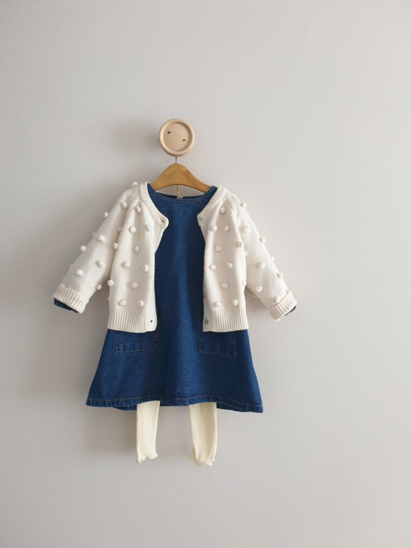ECLAIR - Korean Children Fashion - #Kfashion4kids - Denim One-piece - 3