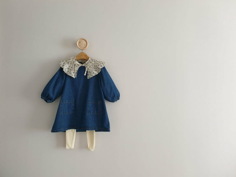 ECLAIR - Korean Children Fashion - #Kfashion4kids - Denim One-piece - 7