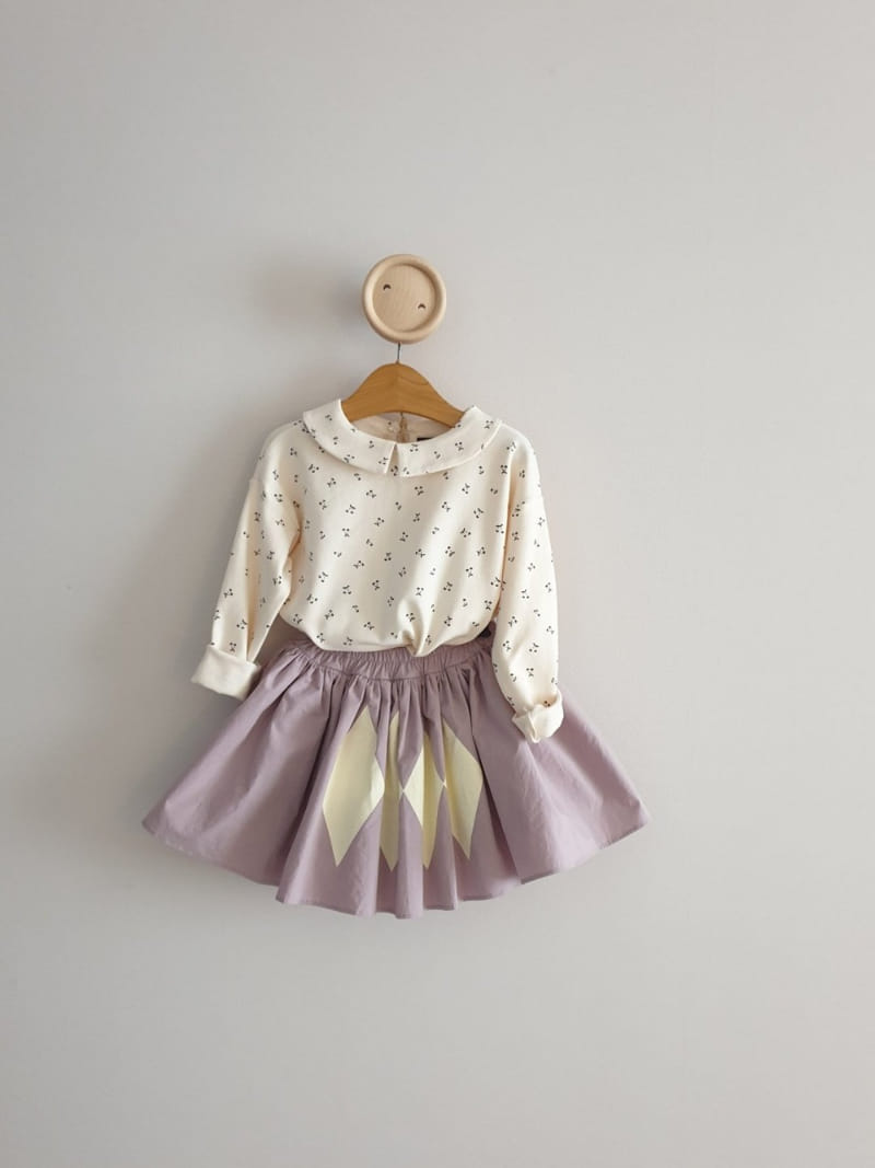ECLAIR - Korean Children Fashion - #Kfashion4kids - Collar Tee - 4