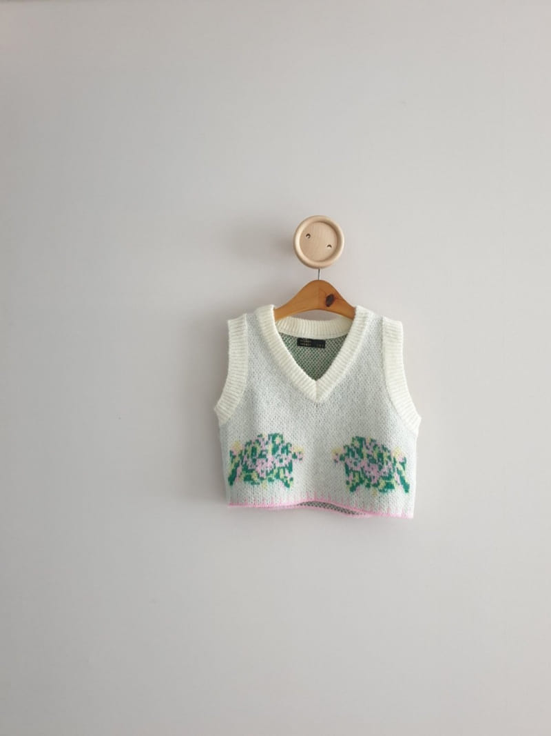 ECLAIR - Korean Children Fashion - #Kfashion4kids - Bucket Knit Vest - 3