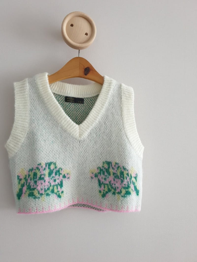 ECLAIR - Korean Children Fashion - #Kfashion4kids - Bucket Knit Vest - 4