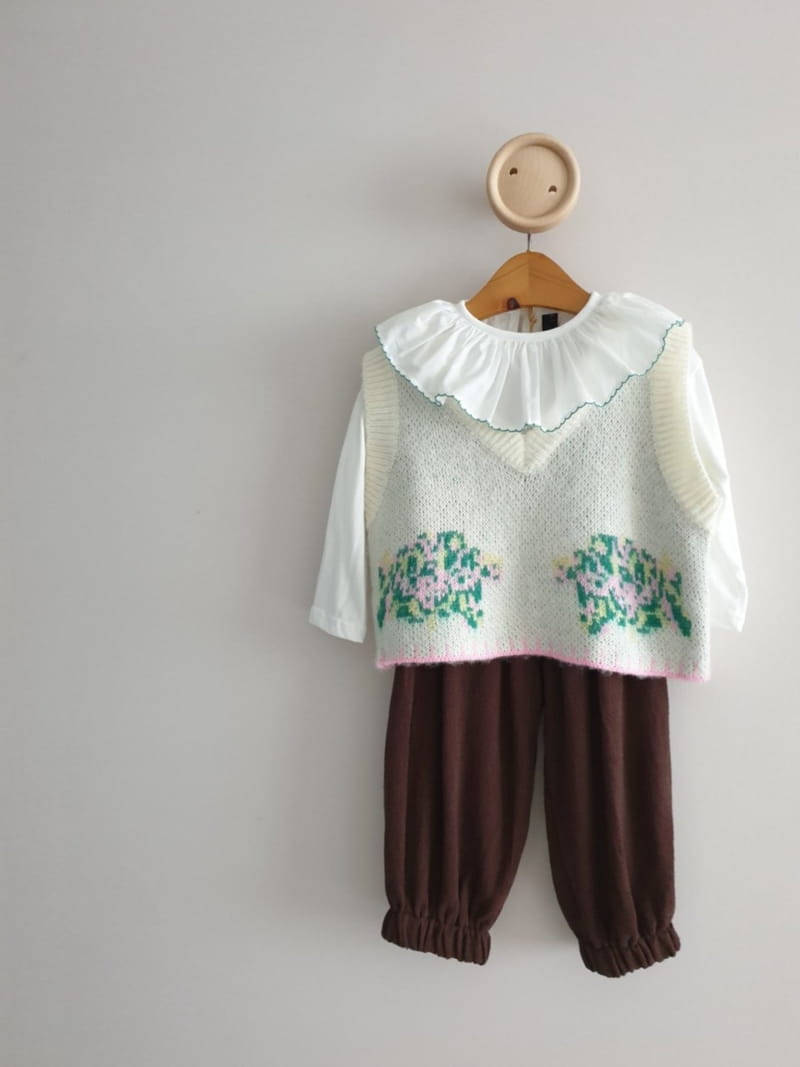 ECLAIR - Korean Children Fashion - #Kfashion4kids - Bucket Knit Vest - 7