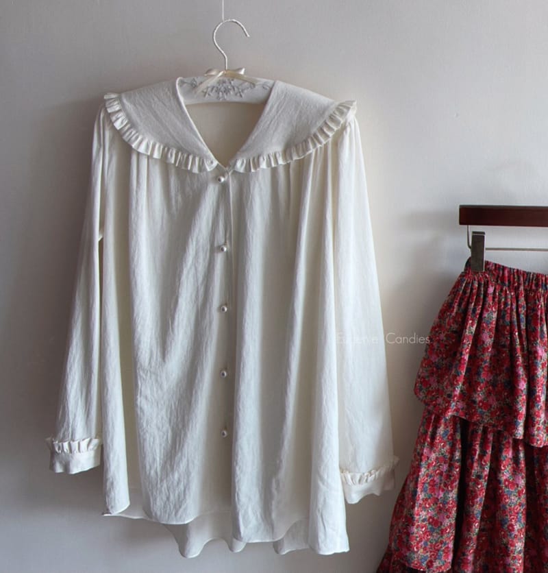 EUGENIE CANDIES - Korean Children Fashion - #Kfashion4kids - Adult Marie Blouse - 3