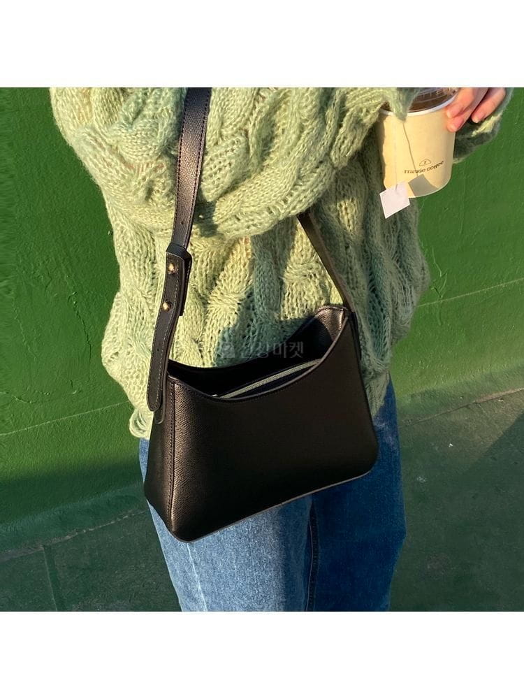 EVENDAYS - Korean Children Fashion - #Kfashion4kids - Modern Zipper Shoulder Bag - 2