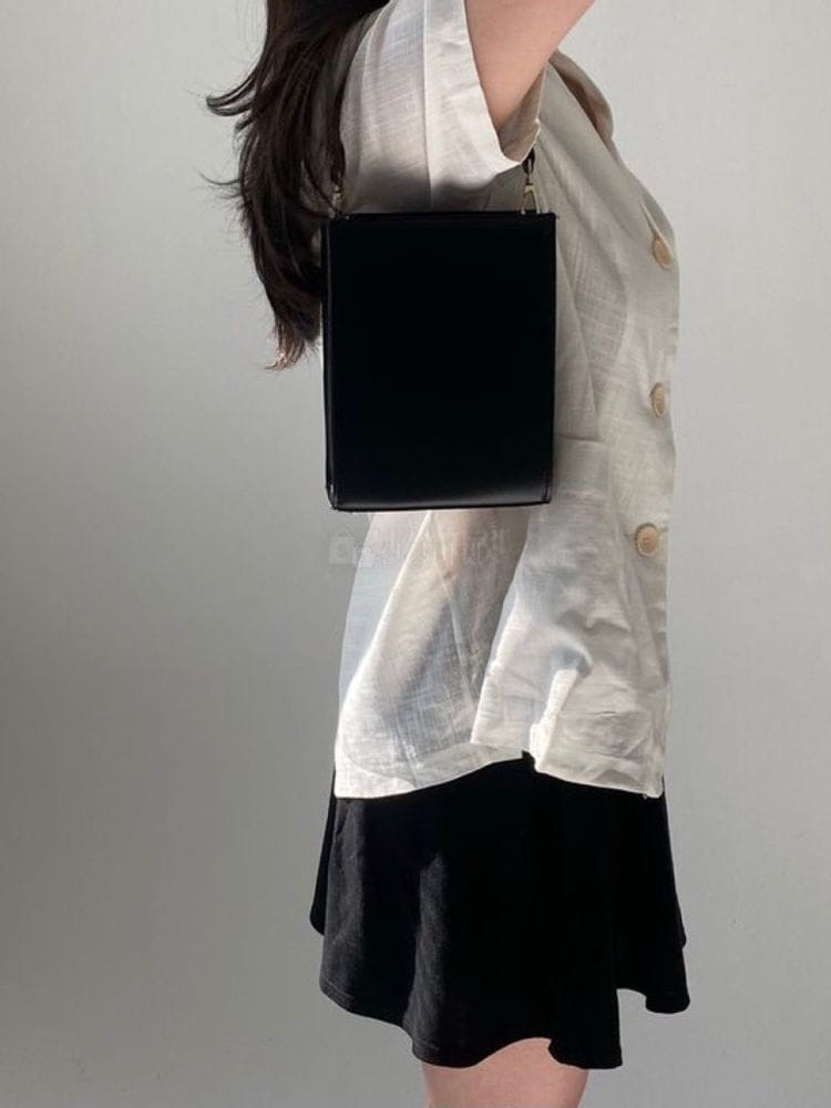 EVENDAYS - Korean Children Fashion - #Kfashion4kids - 2 Strap Cube Bag