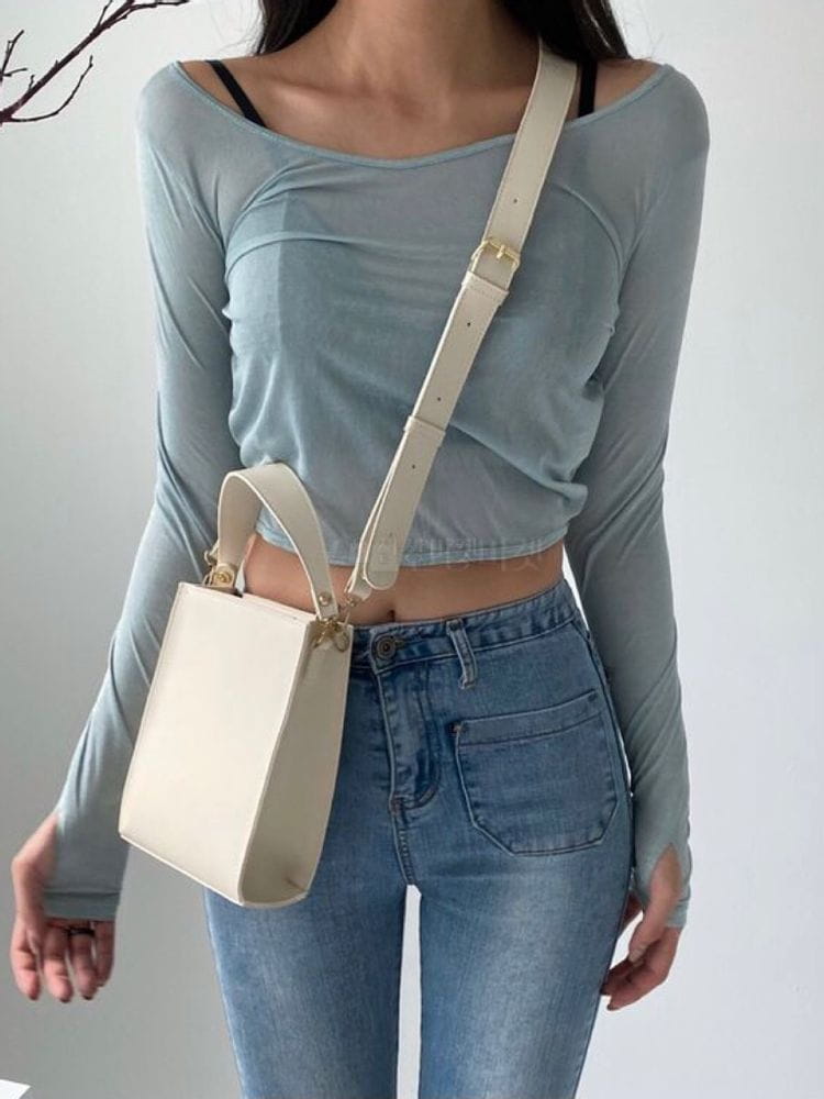 EVENDAYS - Korean Children Fashion - #Kfashion4kids - 2 Strap Cube Bag - 3