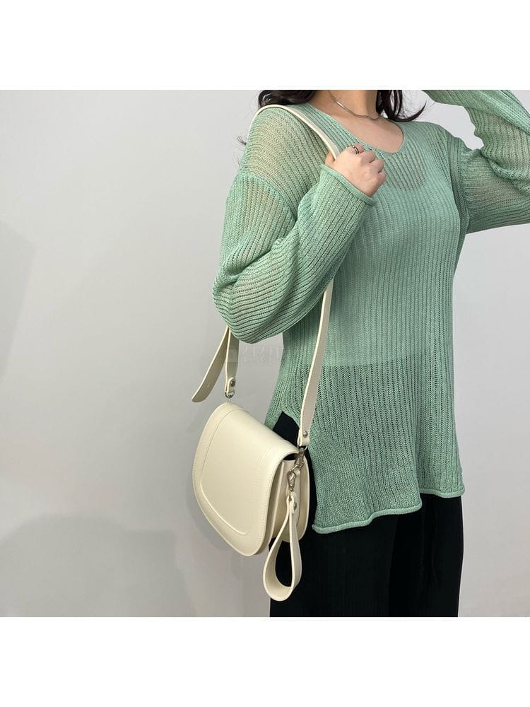 EVENDAYS - Korean Children Fashion - #Kfashion4kids - Try Handle Strap Cross Bag - 4