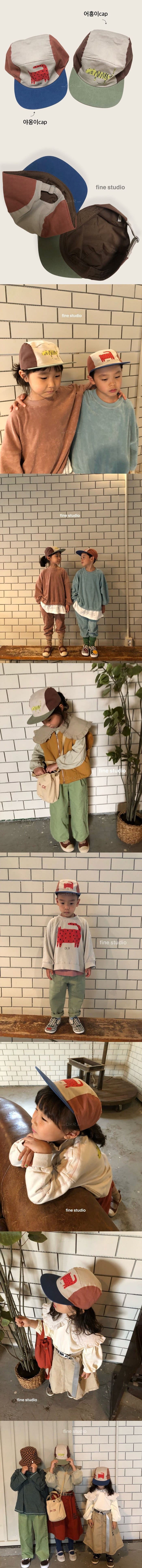 FINE STUDIO - Korean Children Fashion - #Kfashion4kids - Ani Color Cap